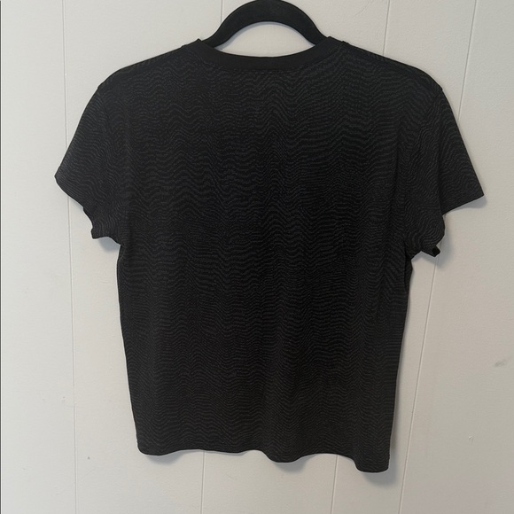 Black Lululemon Orange Theory Cropped Tee - Picture 3 of 3